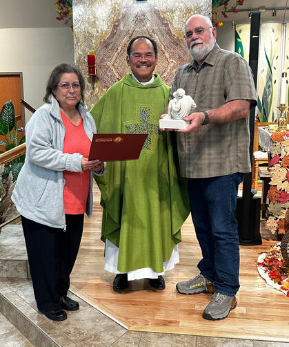 Membership award to Bob Begel